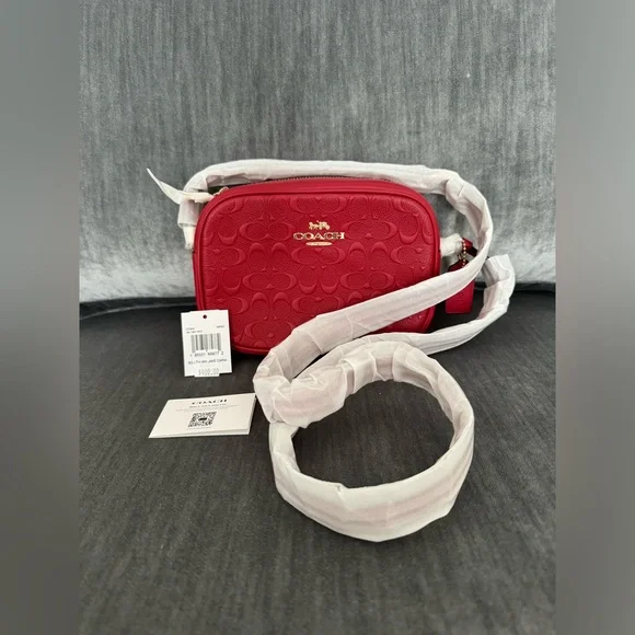 Mini Jamie Camera Bag In Signature Leather - Picture 1 of 6